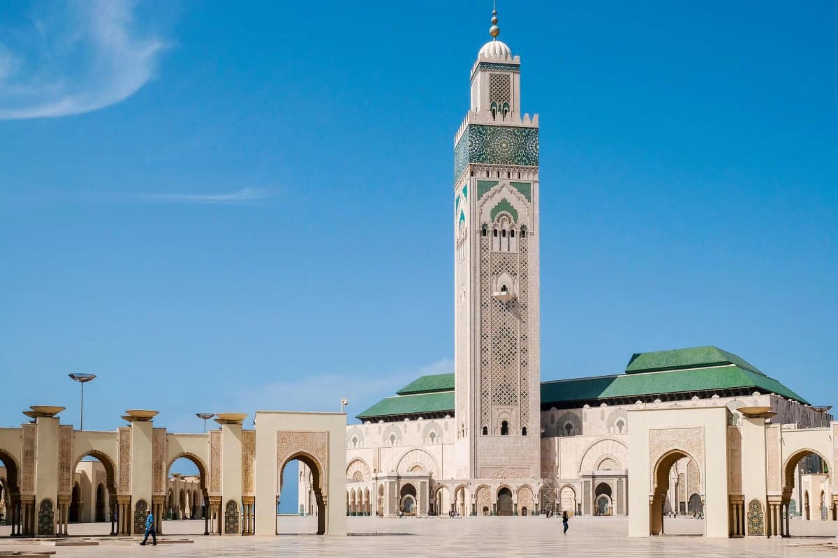 2 week Morocco itinerary from Casablanca with Sahara Desert camel trek in Merzouga