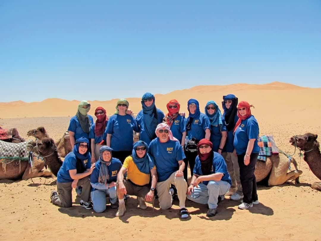 Shared group desert tour