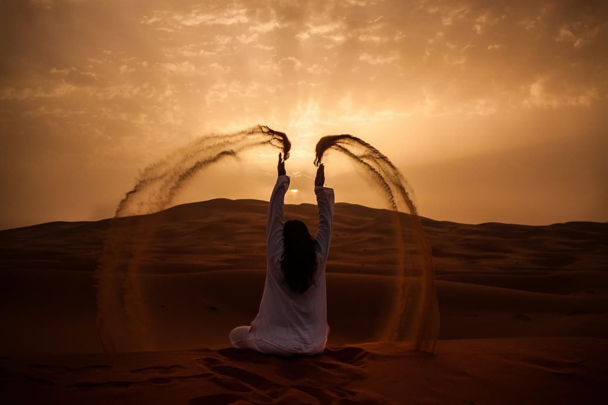 4 day desert tour from Marrakech shared group camel trek in Merzouga